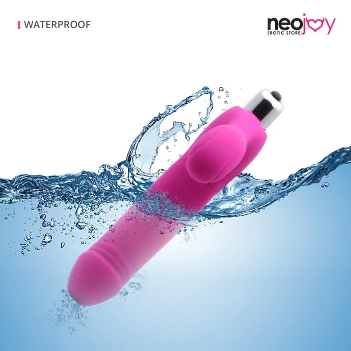 Neojoy Dildos Neojoy Double Dildo Vibrator Insertable Large Pink