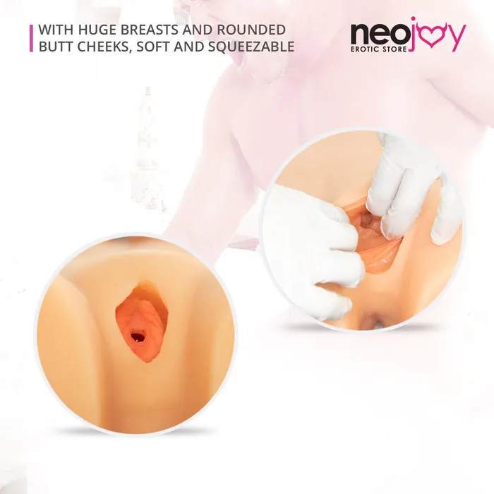Neojoy Male Sex Toys Neojoy Realistic Honey Love Doll with Ass Vagina TPE Flesh Extra Large 22 Kg