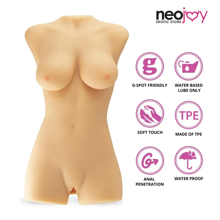 Neojoy Male Sex Toys Neojoy Realistic Honey Love Doll with Ass Vagina TPE Flesh Extra Large 22 Kg