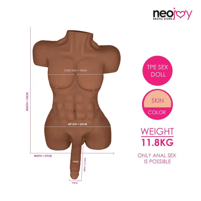 Neojoy Male Sex Toys RF640 Clearance item Neojoy King Fighter Male Sex Doll Brown 118KG Neojoy Male Sex Toys RF640 Clearance item Neojoy King Fighter Male Sex Doll Brown 118KG