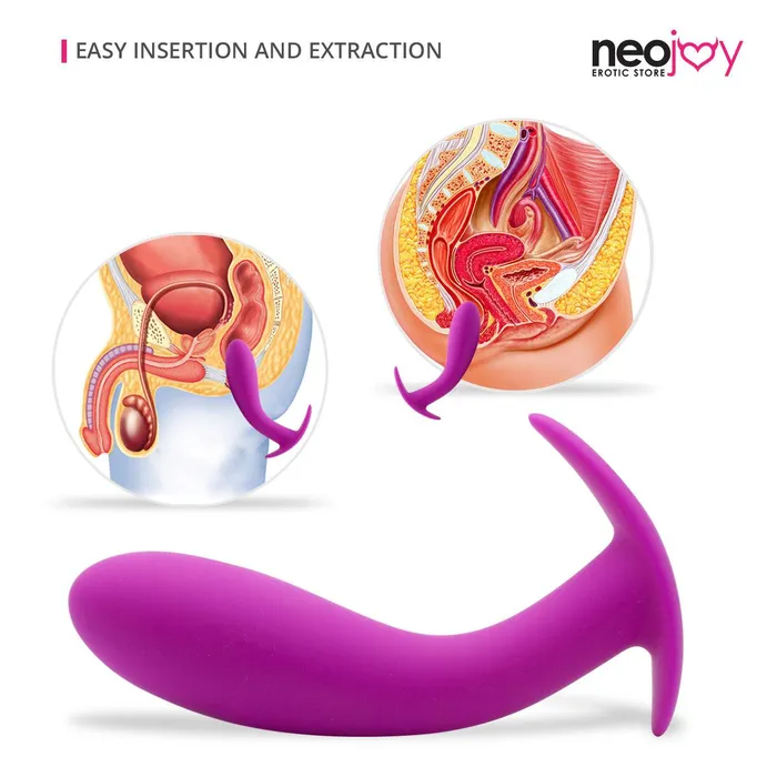 Neojoy Silicone Butt Plug With Bulbous Base Pink 55 Inch 14cm Neojoy Anal
