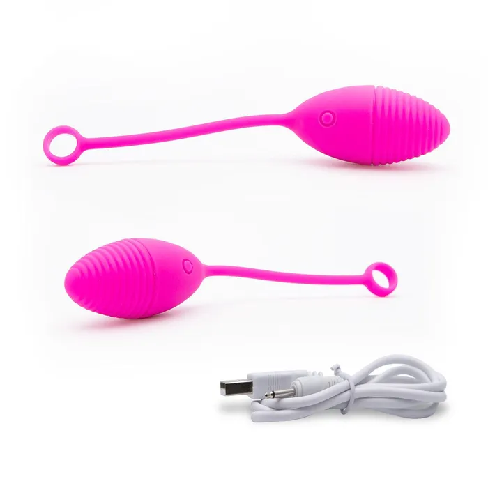 Neojoy Vibrators Dancing Fairy Egg Pink Silicone 18cm Pink