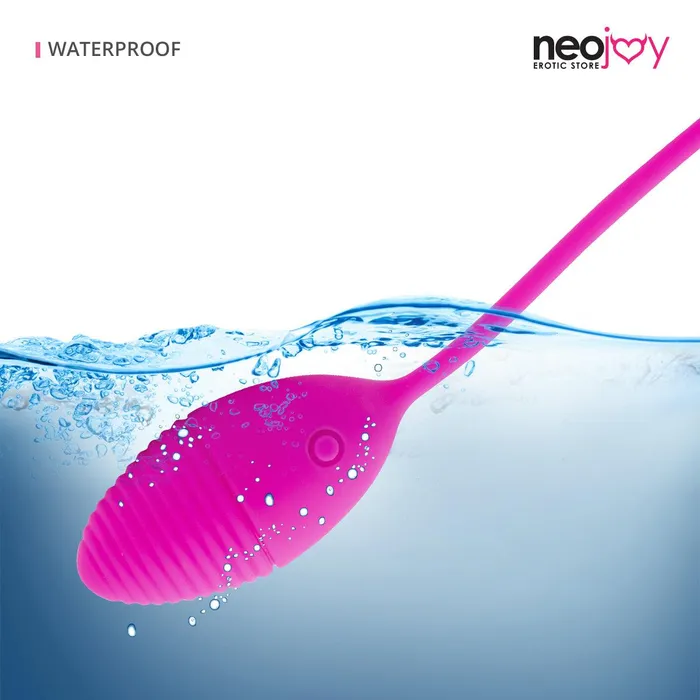 Neojoy Vibrators Dancing Fairy Egg Pink Silicone 18cm Pink