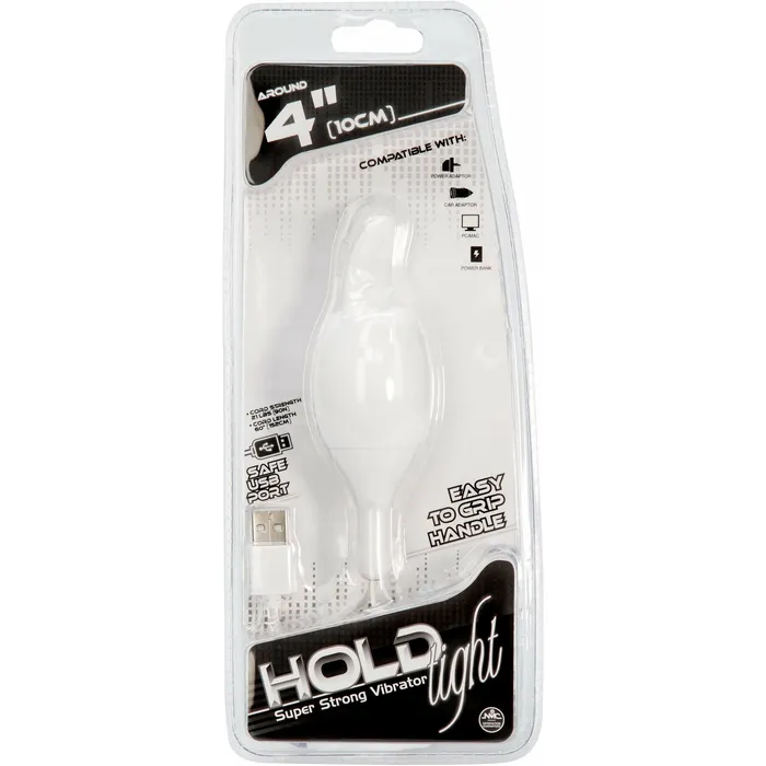 NMC Female Sex Toys NMC Hold Tight Tongue Vibrator Rechargeable White