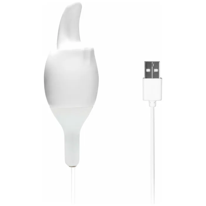 NMC Female Sex Toys NMC Hold Tight Tongue Vibrator Rechargeable White