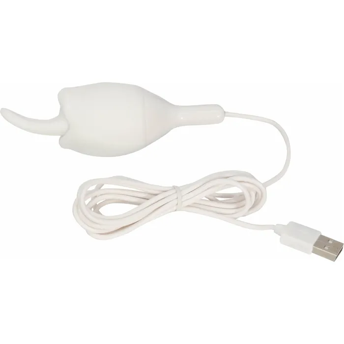NMC Female Sex Toys NMC Hold Tight Tongue Vibrator Rechargeable White