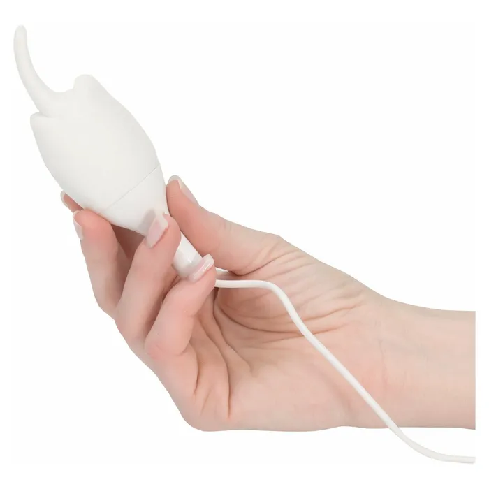 NMC Female Sex Toys NMC Hold Tight Tongue Vibrator Rechargeable White