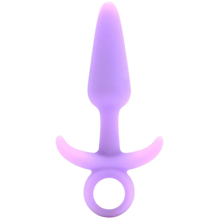 ns novelties Anal Firefly Prince Small Butt Plug in Glowing Purple