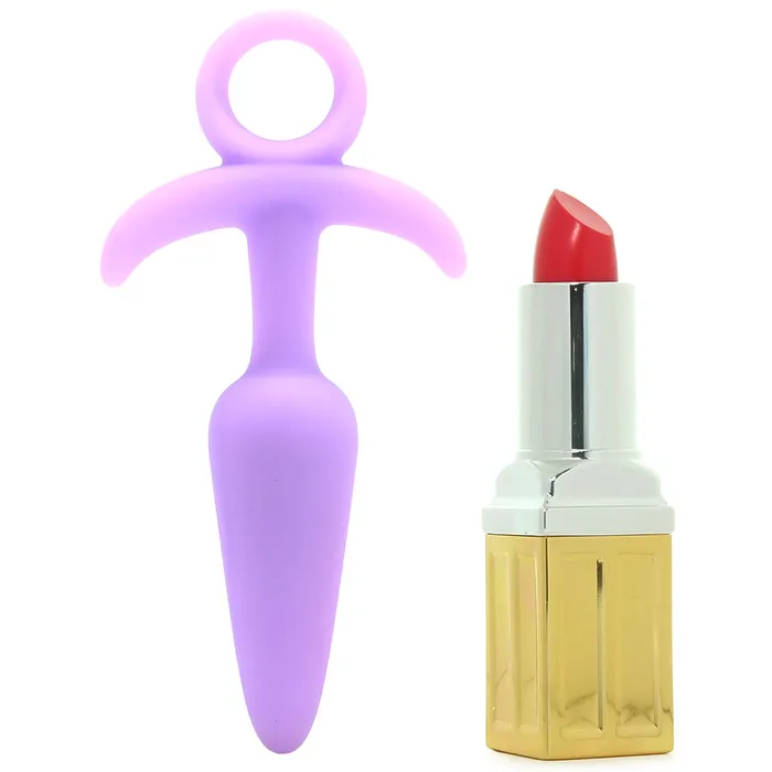 ns novelties Anal Firefly Prince Small Butt Plug in Glowing Purple ns novelties Anal Firefly Prince Small Butt Plug in Glowing Purple