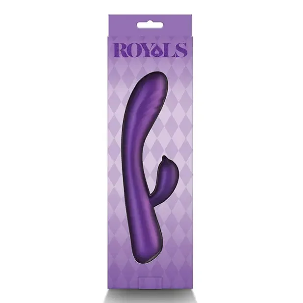 NS Novelties Vibrators Royals Duchess Rabbit Vibrator Metallic NS Novelties Vibrators Royals Duchess Rabbit Vibrator Metallic