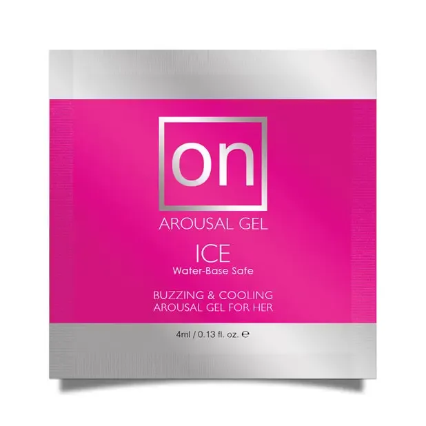 On For Her Arousal Gel Ice Foil Sensuva Female Sex Toys