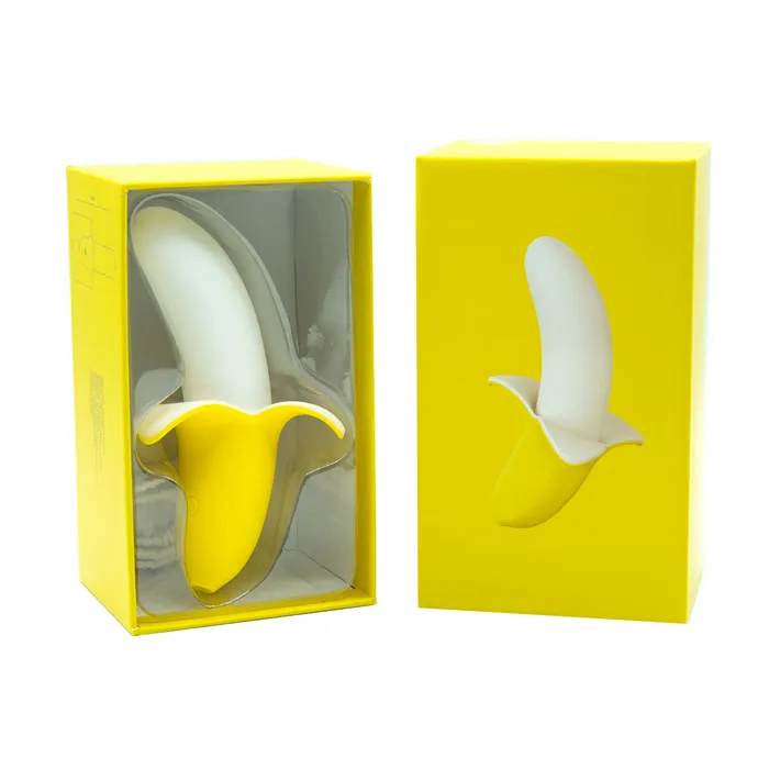Other Brands Female Sex Toys Mini Banana Vibrator
