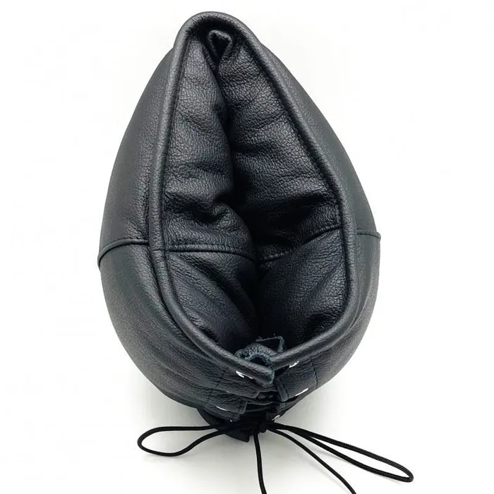 Padded Leather Sensor Mask The Red Restraints