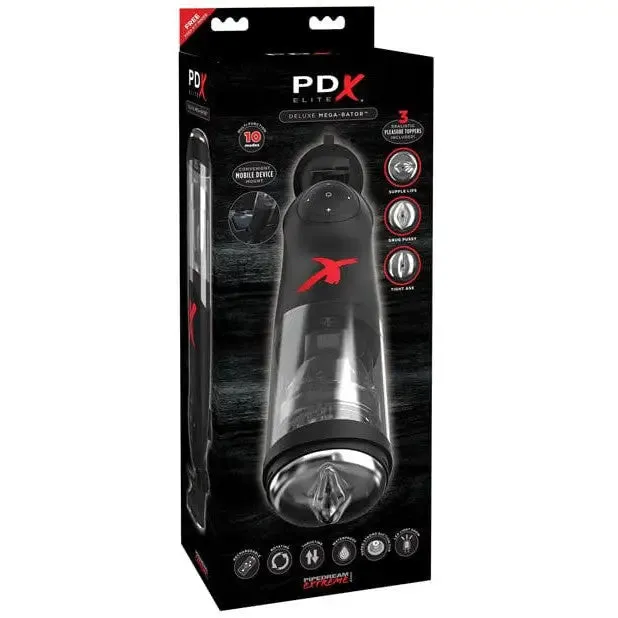 PDX Elite Deluxe MegaBator Hands Free Stroker PDX Elite Male Sex Toys