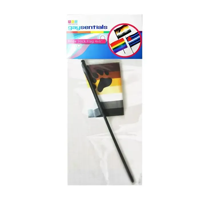 PHS INTERNATIONAL Vibrators Bear Stick 4 X 6 Flag PHS INTERNATIONAL Vibrators Bear Stick 4 X 6 Flag