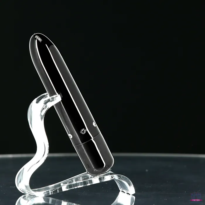PowerBullet Pretty Point Bullet Vibrator Rechargeable Black PowerBullet Female Sex Toys