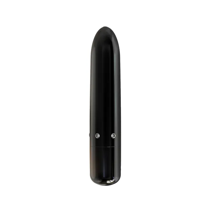 PowerBullet Pretty Point Bullet Vibrator Rechargeable Black PowerBullet Female Sex Toys