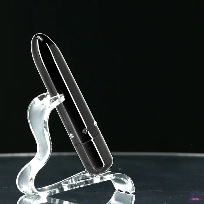 PowerBullet Pretty Point Bullet Vibrator Rechargeable Black PowerBullet Female Sex Toys