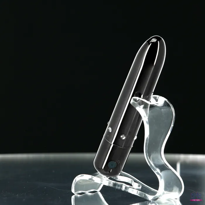 PowerBullet Pretty Point Bullet Vibrator Rechargeable Black PowerBullet Female Sex Toys