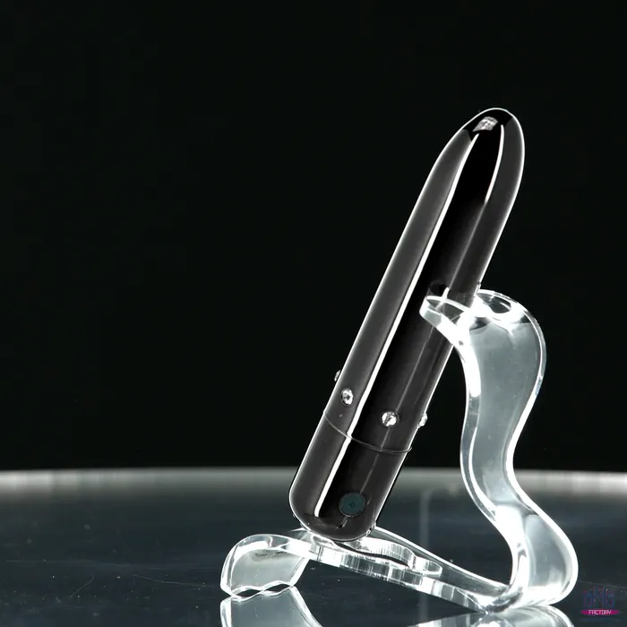 PowerBullet Pretty Point Bullet Vibrator Rechargeable Black PowerBullet Female Sex Toys