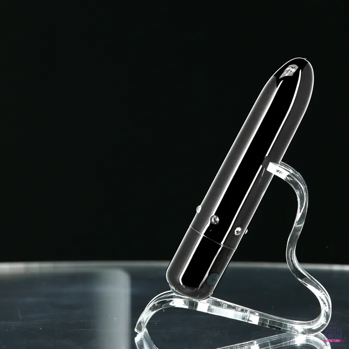 PowerBullet Pretty Point Bullet Vibrator Rechargeable Black PowerBullet Female Sex Toys