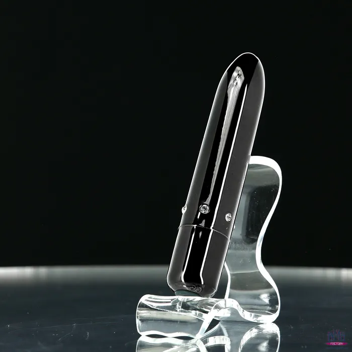 PowerBullet Pretty Point Bullet Vibrator Rechargeable Black PowerBullet Female Sex Toys