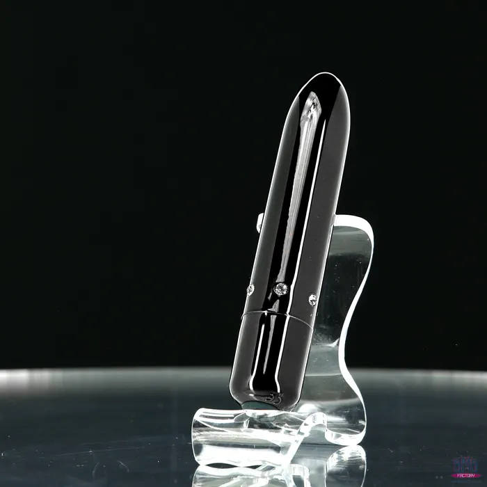 PowerBullet Pretty Point Bullet Vibrator Rechargeable Black PowerBullet Female Sex Toys