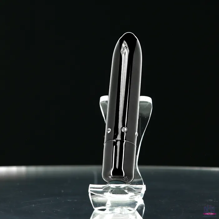 PowerBullet Pretty Point Bullet Vibrator Rechargeable Black PowerBullet Female Sex Toys