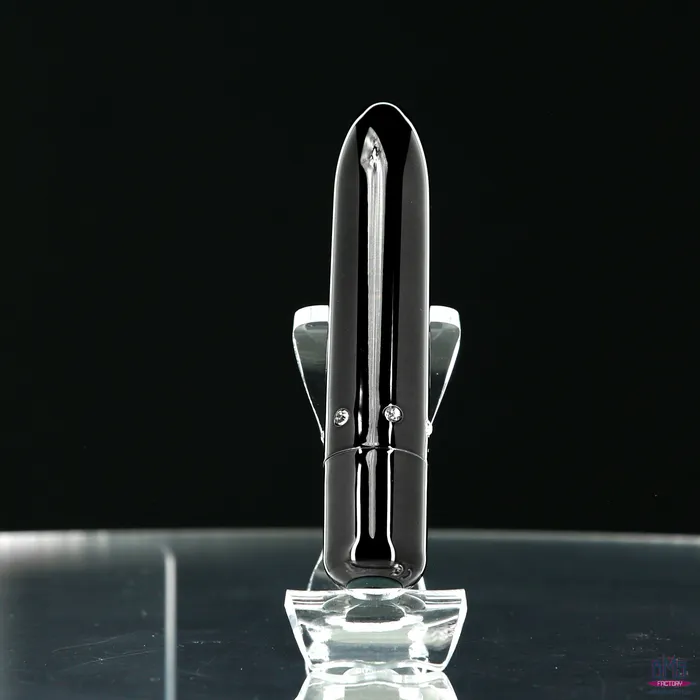 PowerBullet Pretty Point Bullet Vibrator Rechargeable Black PowerBullet Female Sex Toys
