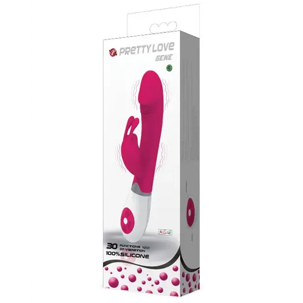 Pretty Love Pretty Love Gene Voice Controlled Rabbit Fuchsia Vibrators