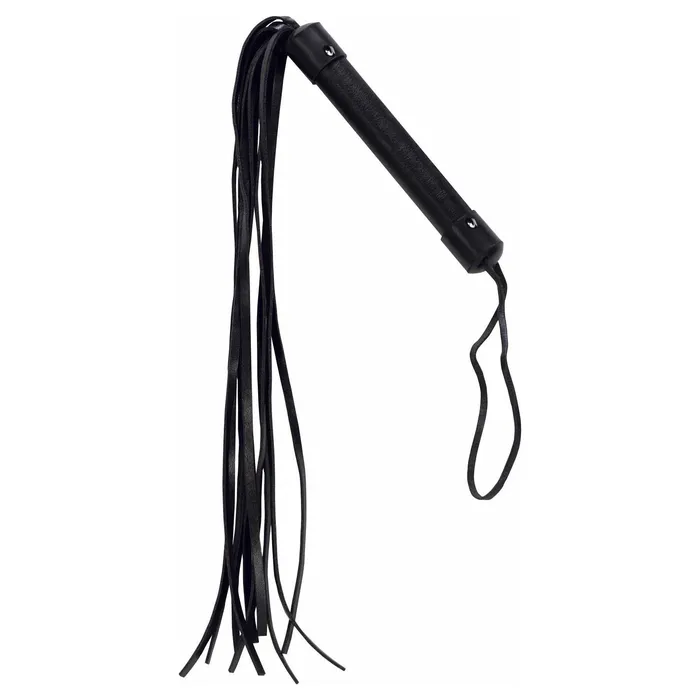 Punishment Punishment Black Leather Whip Restraints