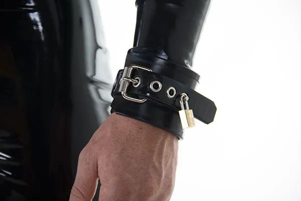 REGULATION Rubber Wrist Cuffs Dildos