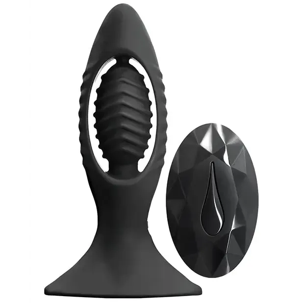 Renegade V2 Rechargeable Vibrating Anal Plug with Remote Black NS Novelties Male Sex Toys Renegade V2 Rechargeable Vibrating Anal Plug with Remote Black NS Novelties Male Sex Toys
