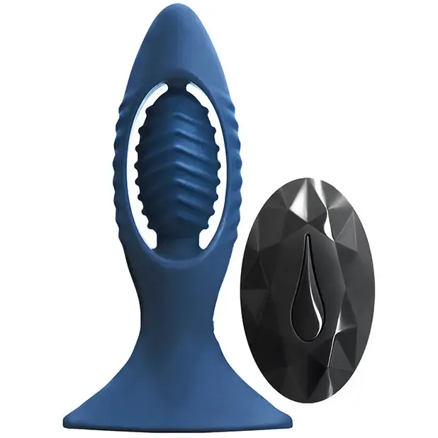 Renegade V2 Rechargeable Vibrating Anal Plug with Remote Black NS Novelties Male Sex Toys Renegade V2 Rechargeable Vibrating Anal Plug with Remote Black NS Novelties Male Sex Toys