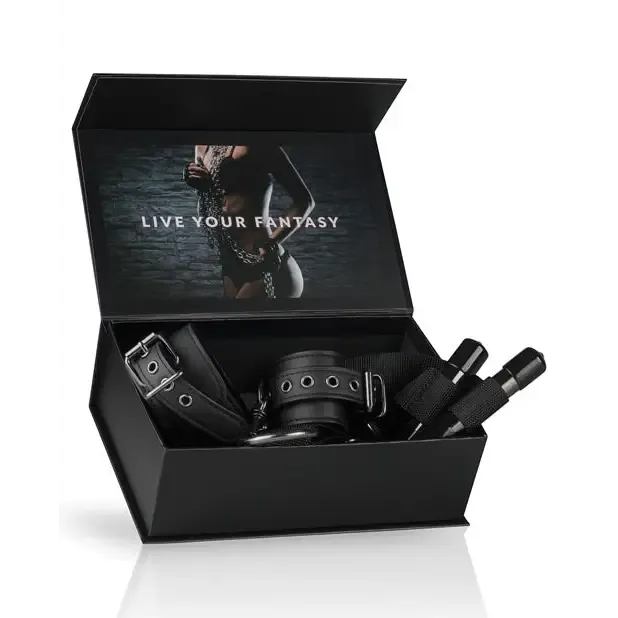 Restraints ONEDC Easy Toys Over The Door Wrist Cuffs Black Restraints ONEDC Easy Toys Over The Door Wrist Cuffs Black