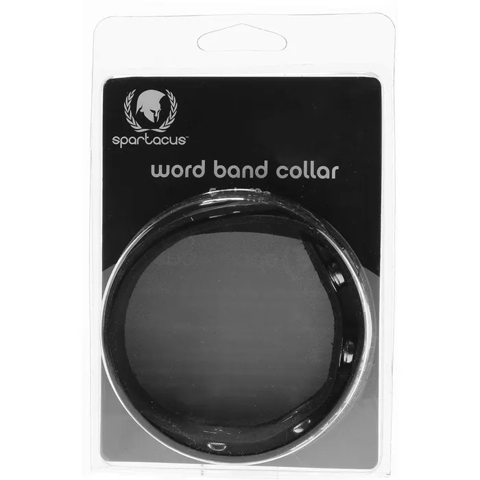 Restraints Spartacus Daddys Girl Leather Word Band Collar Restraints Spartacus Daddys Girl Leather Word Band Collar