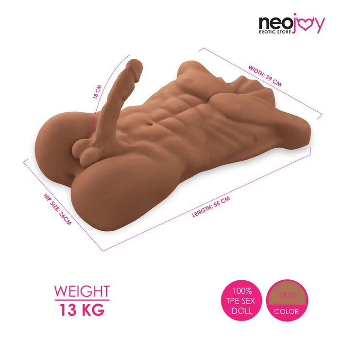 RF645 Clearance item Neojoy Clark Doll Brown 13KG Neojoy Male Sex Toys