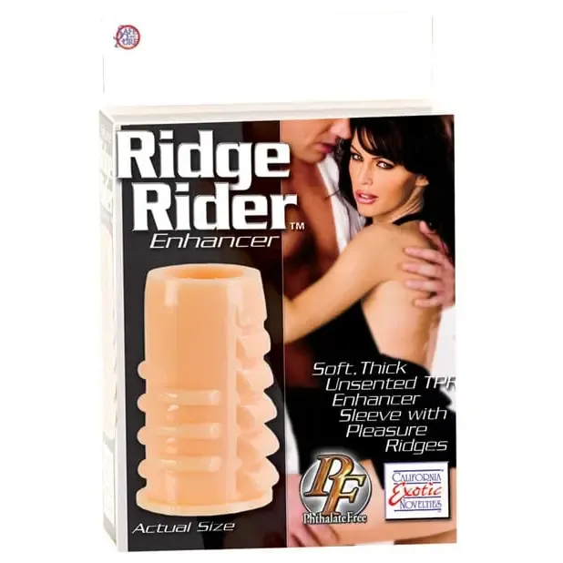 Ridge Rider Enhancer Ivory CalExotics Female Sex Toys