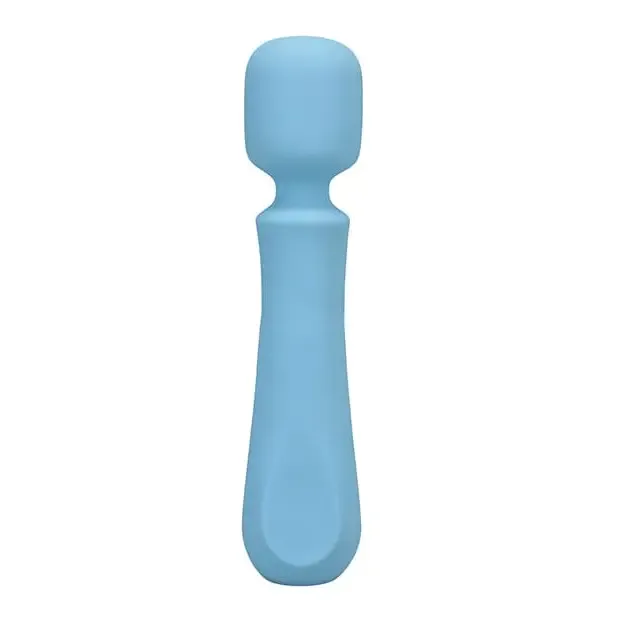 Ritual Euphoria Rechargeable Silicone Wand Vibe Blue Doc Johnson Vibrators Ritual Euphoria Rechargeable Silicone Wand Vibe Blue Doc Johnson Vibrators