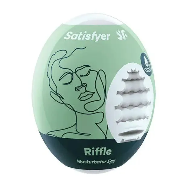Satisfyer Satisfyer Masturbator Egg Riffle Male Sex Toys