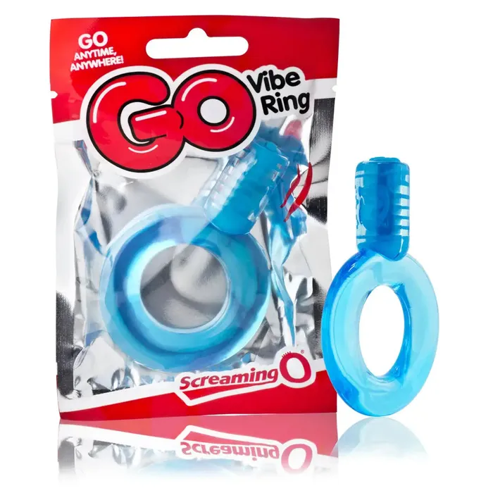 Screaming O GO Vibe Ring Blue Screaming O Vibrators