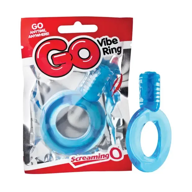 Screaming O GO Vibe Ring Blue Screaming O Vibrators Screaming O GO Vibe Ring Blue Screaming O Vibrators