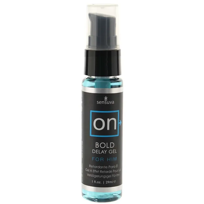 Sensuva Enhancers BOLD Delay Gel For Him in 1oz29mL