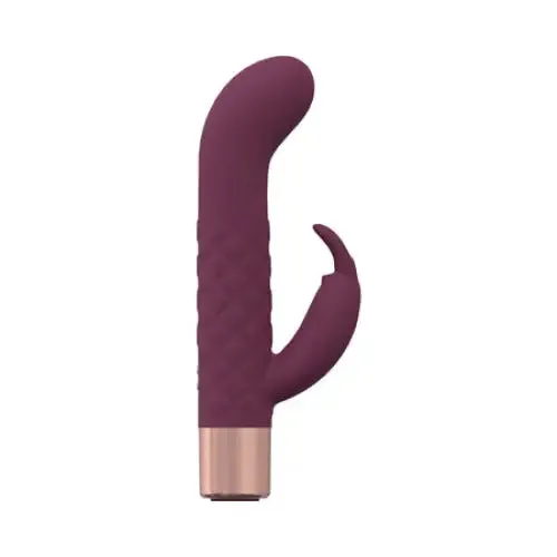 Shots America LLC Female Sex Toys LoveLine Devotion 10 Speed MiniRabbit Silicone Rechargeable Waterproof Burgundy Shots America LLC Female Sex Toys LoveLine Devotion 10 Speed MiniRabbit Silicone Rechargeable Waterproof Burgundy