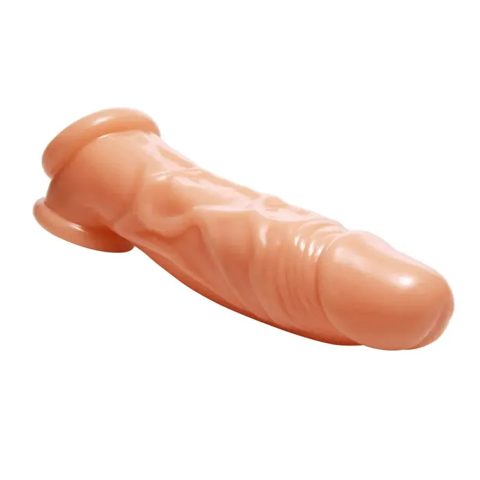 Size Matters Male Sex Toys Realistic Flesh Penis Enhancer And Ball Stretcher Size Matters Male Sex Toys Realistic Flesh Penis Enhancer And Ball Stretcher