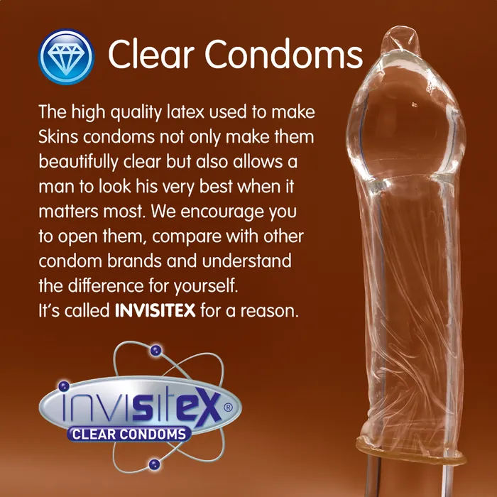 SKINS CONDOMS CHOCOLATE 16 PACK Skins Enhancers SKINS CONDOMS CHOCOLATE 16 PACK Skins Enhancers
