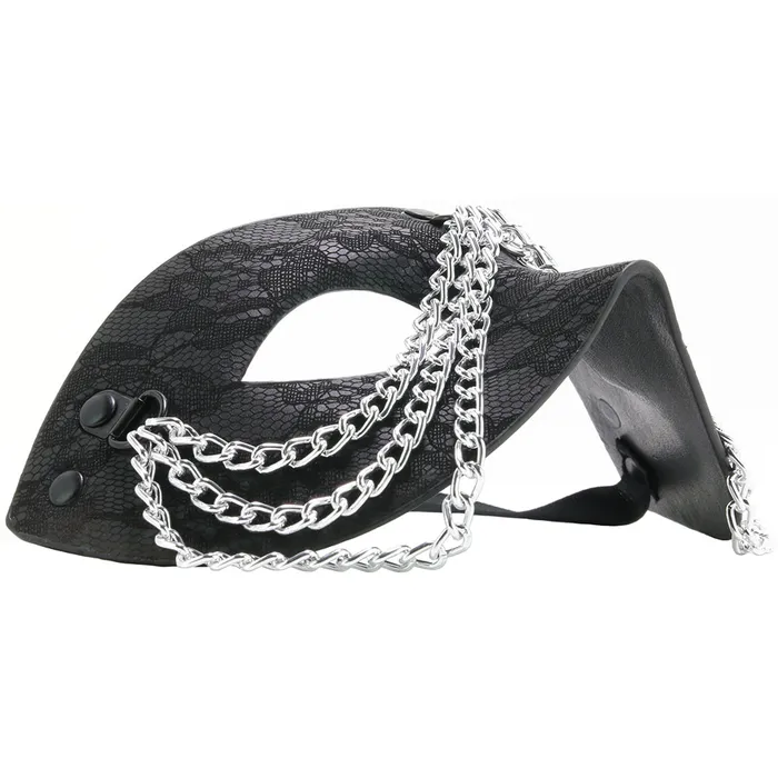Sportsheets Sincerely Chained Lace Mask in Black Anal Sportsheets Sincerely Chained Lace Mask in Black Anal