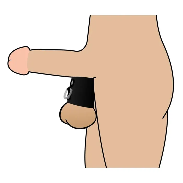 STRICT 2 Inch Ball Stretcher With Dring Male Sex Toys