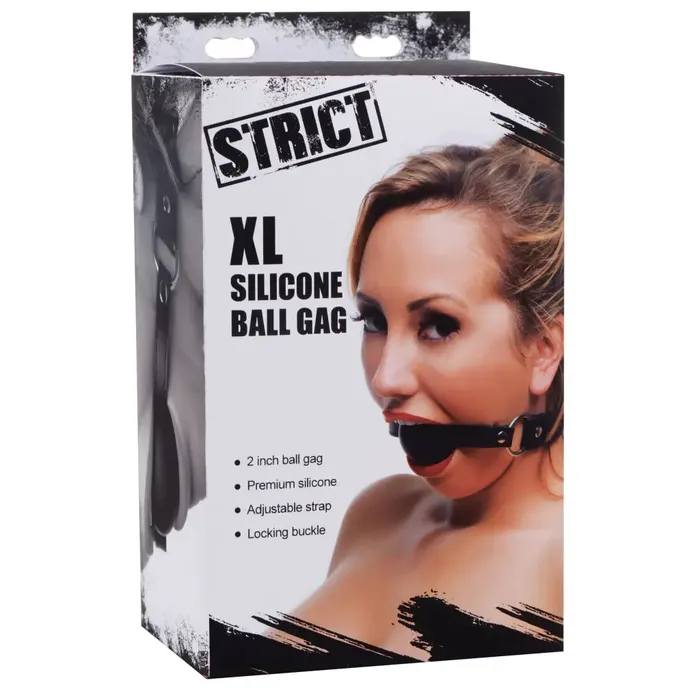 STRICT Anal Xl 2 Inch Silicone Ball Gag