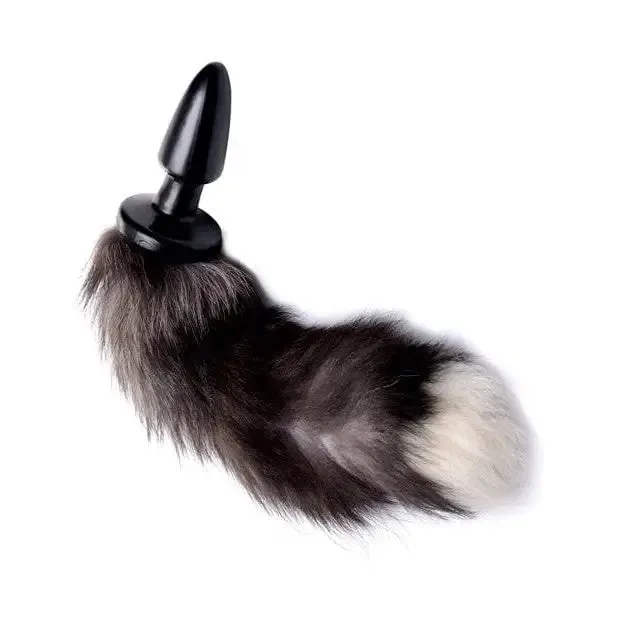 Tailz Male Sex Toys Tailz Gray Fox Tail Anal Plug